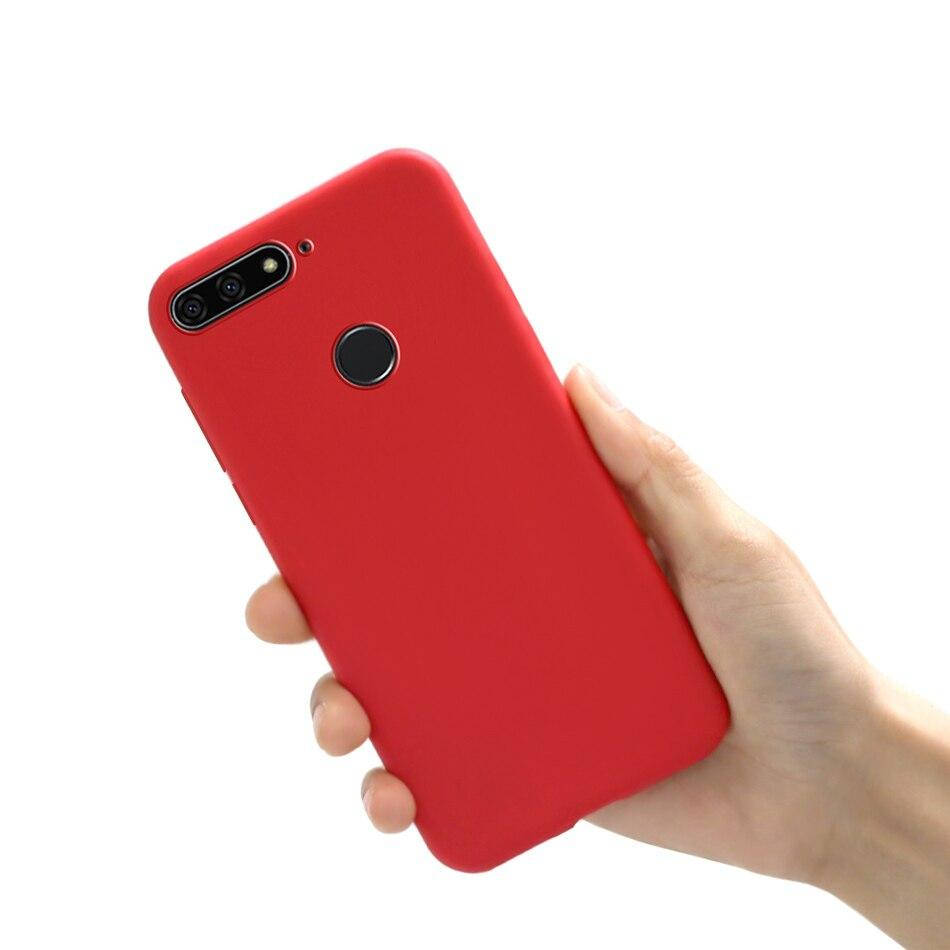 

Чехол Style для Honor 7C / Aum-L41 5.7" Бампер силиконовый красный