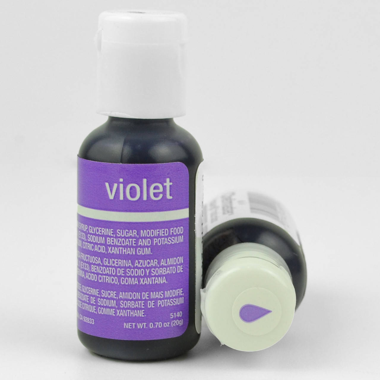 

Гелевая краска Chefmaster Фиолетовая/Violet 20 гр