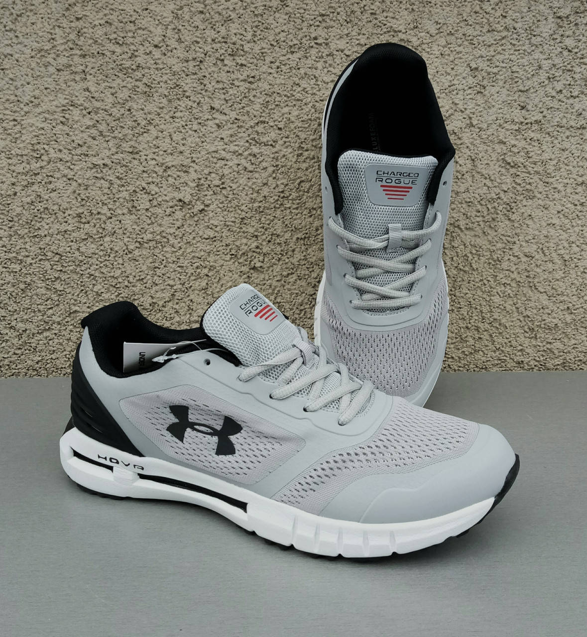 

Under Armour кроссовки мужские серые текстиль сетка весна / лето