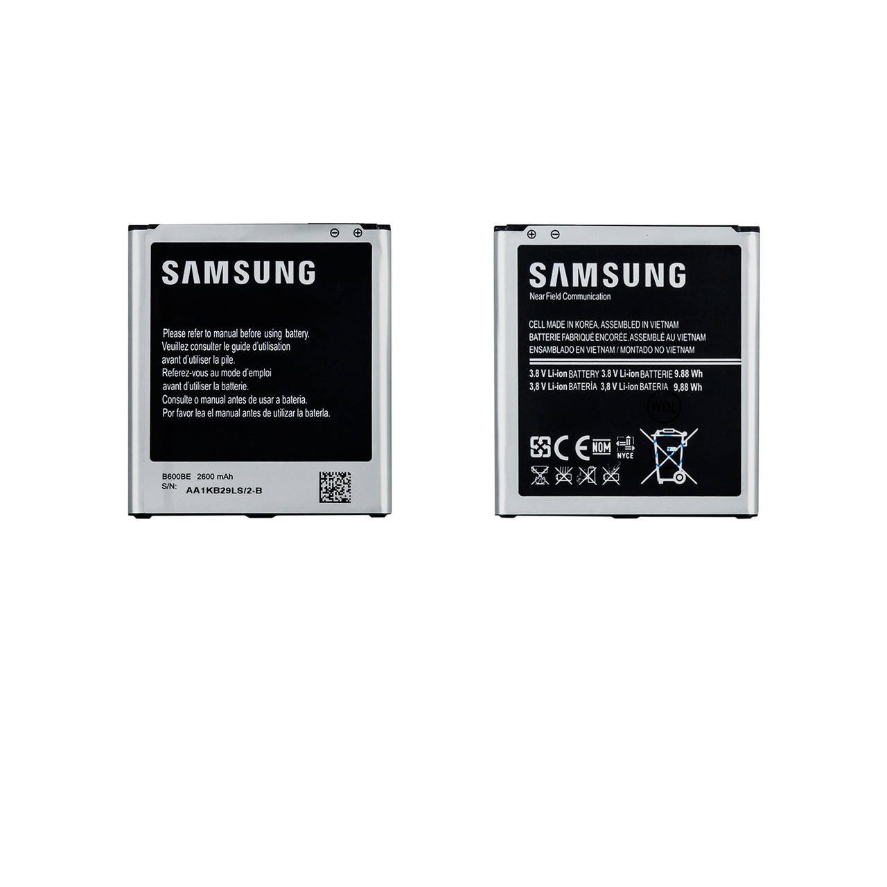 

АКБ SAMSUNG i9500/G7102 S4/Grand 2 (B600BE/B600BC/EB-B220AC)