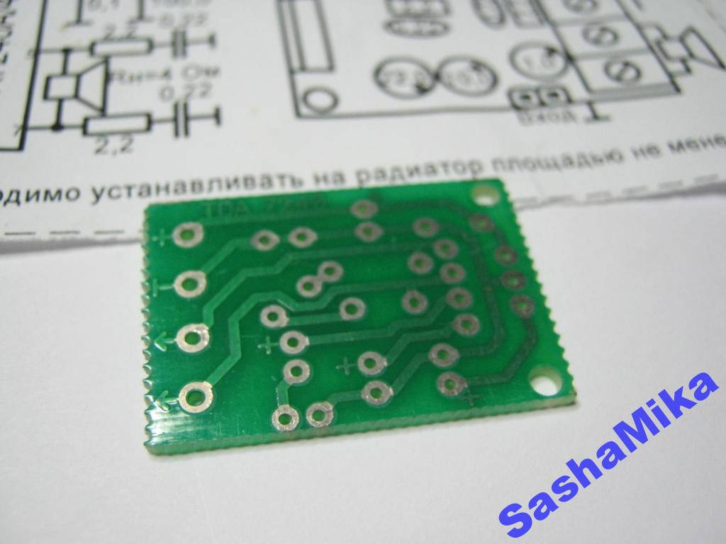

Плата усилитель НЧ 20Вт на TDA7240