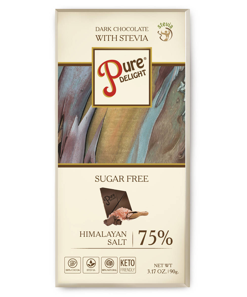 

Шоколад черный «Pure Delight» с гималайской солью, 90 г