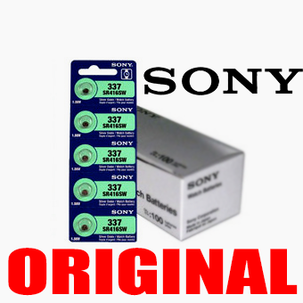 

Батарейка для микронаушников Sony 337 (SR416SW)