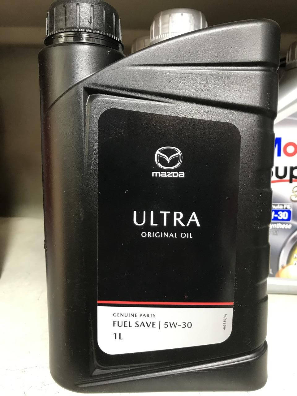 

Масло моторное синтетика Mazda Original Ultra 5W-30 1л