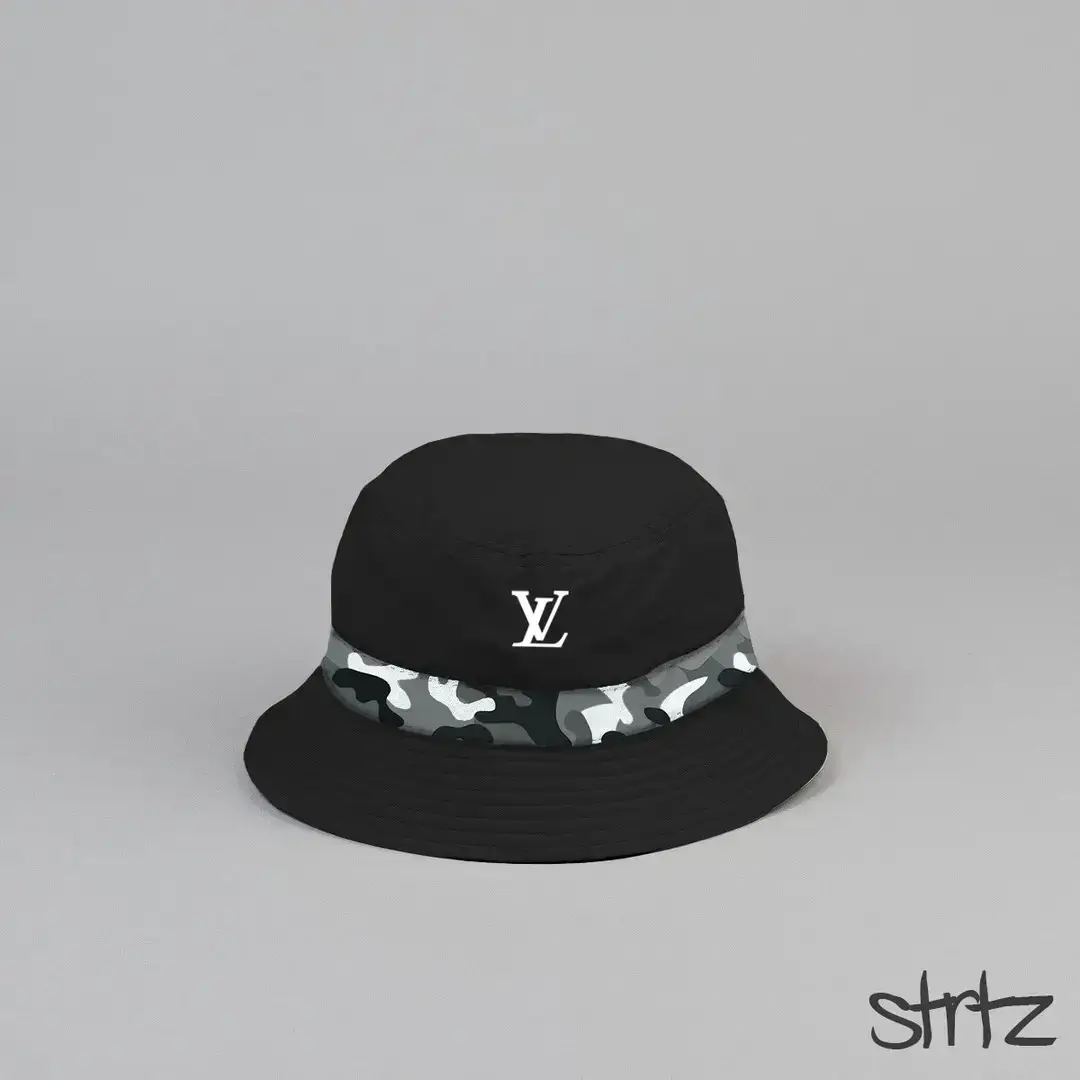 

Новенькие Летние Черные Панамы Louis Vuitton (Унисекс) Стильные Черные Пляжные Панамки Луи Виттон