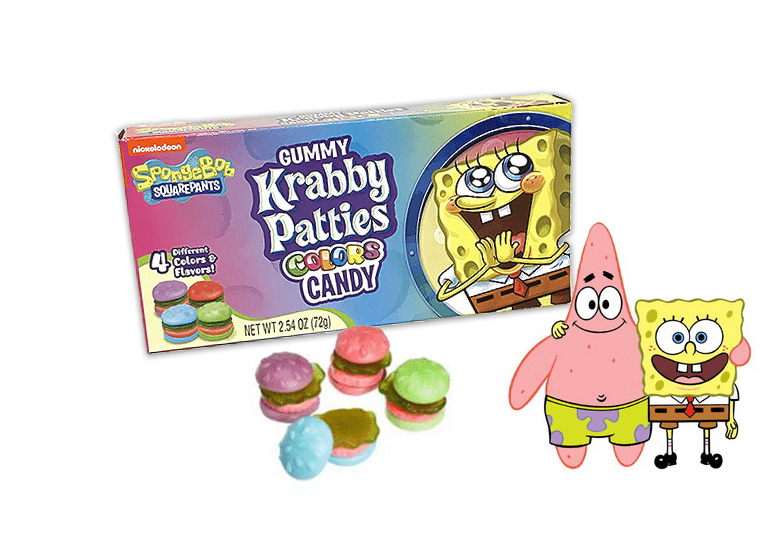 

Желейки Gummy Krabby Patty Colors Candy 72g