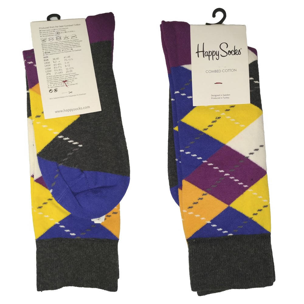 

Носки демисезонные стрейчевые унисекс Happy Socks