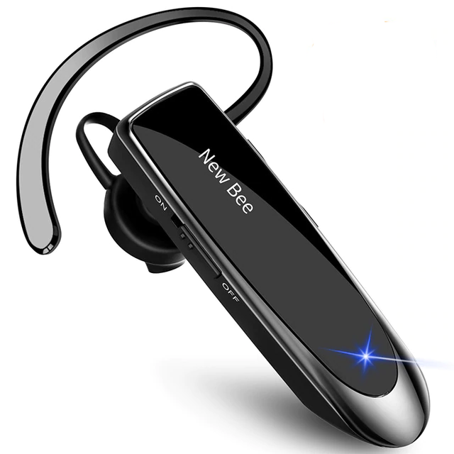 

Bluetooth гарнитура New Bee LC-B41_Black, Черный