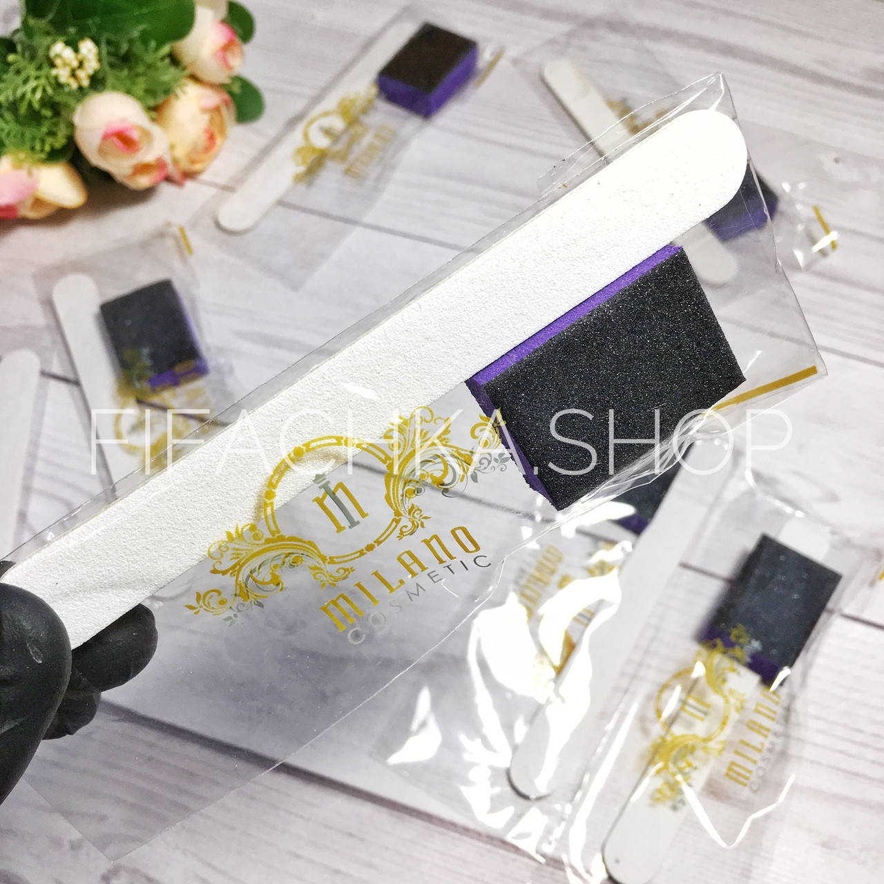 

Одноразовый набор для маникюра Milano (пилочка + баф)