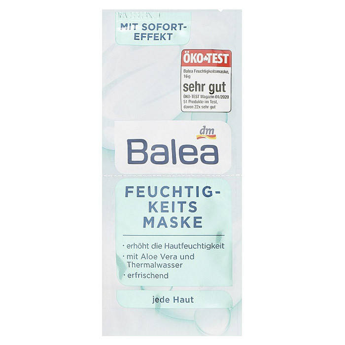 

Маска для лица Balea Feuchtigkeit увлажняющая 16 мл
