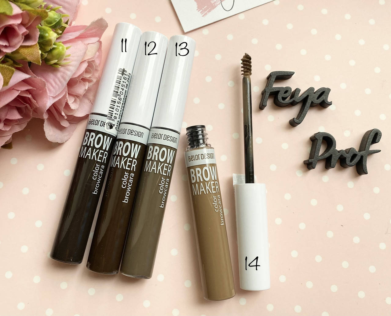 

Тушь для бровей Belor Design Brow Maker