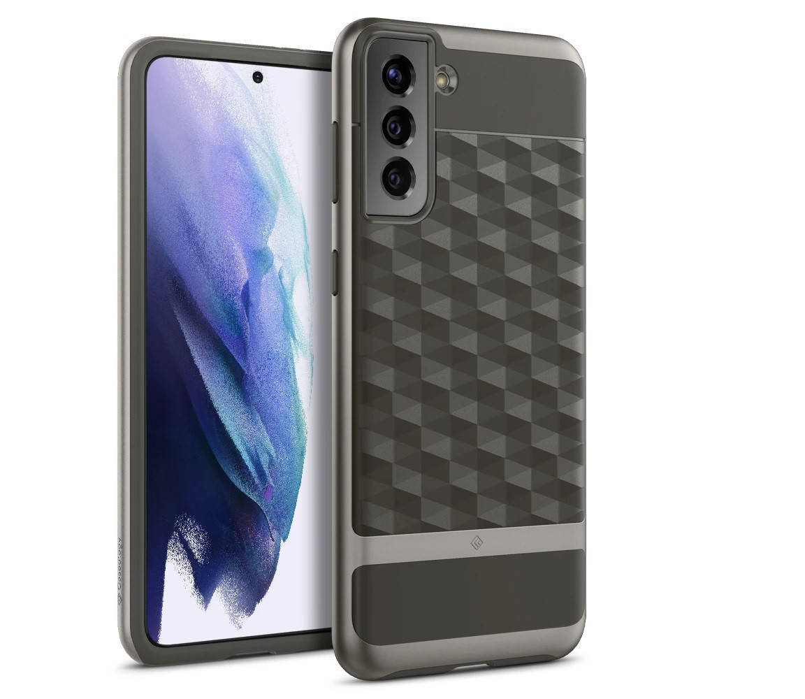 

Чехол Caseology Parallax для Samsung Galaxy S21 Plus Ash Gray (ACS02405), Серый