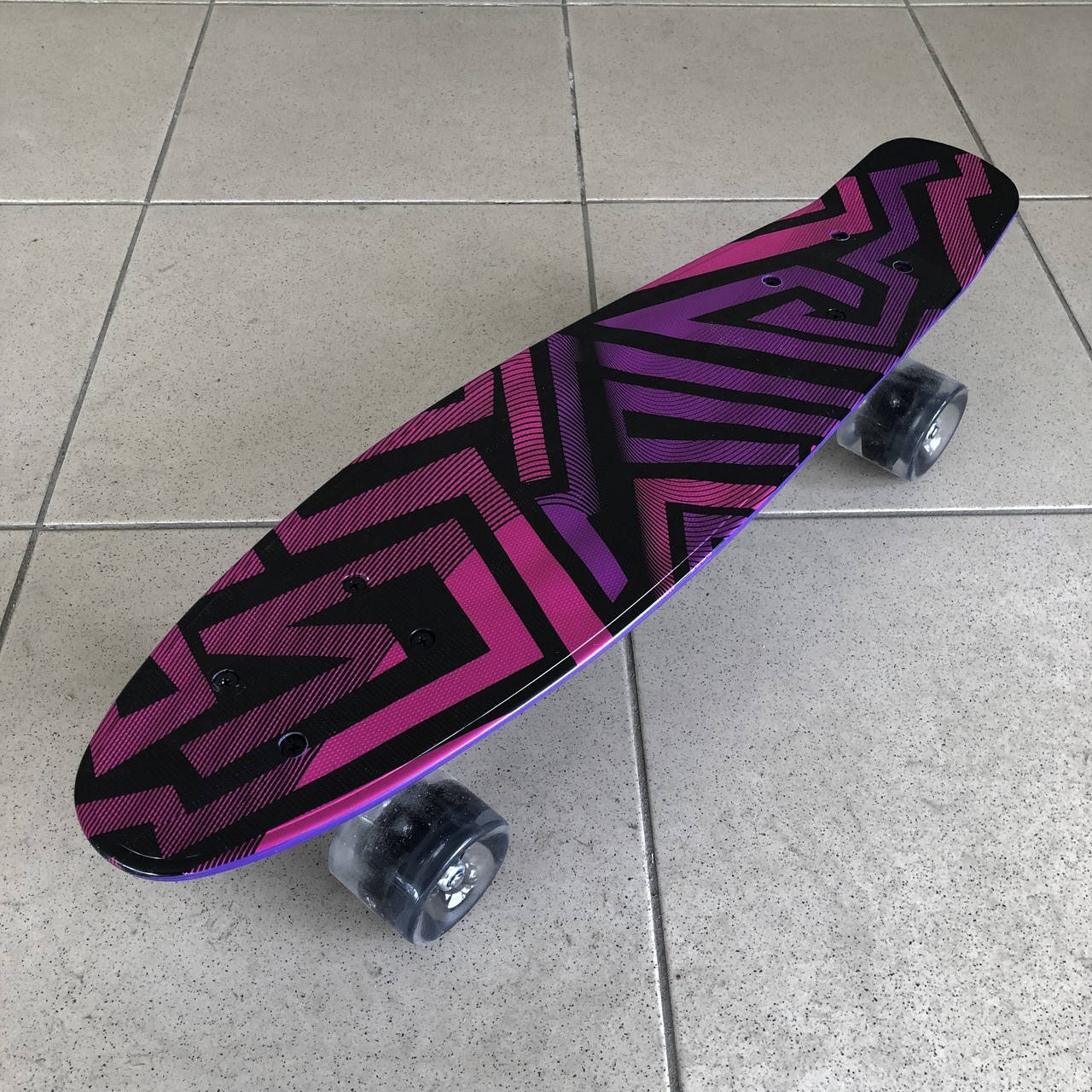 

Пенни Борд Фиолетовый светящиеся колеса Детский Скейт Скейтборд Best Board F 5490