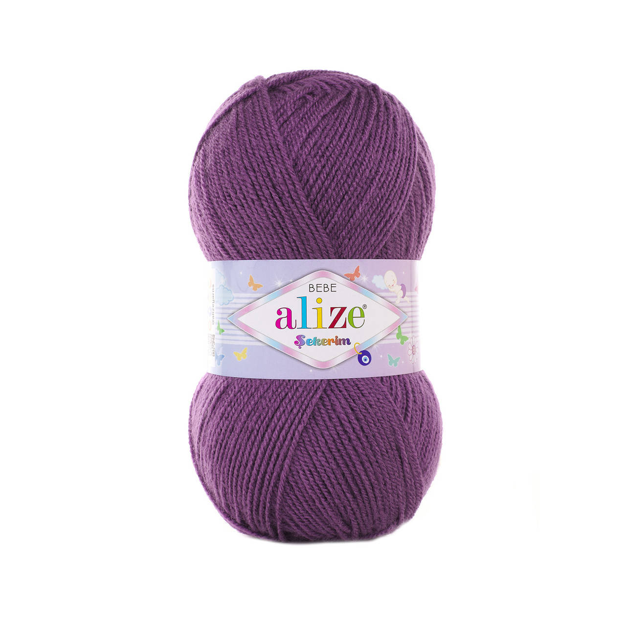 

Пряжа Alize Sekerim Bebe 206, Сиреневый