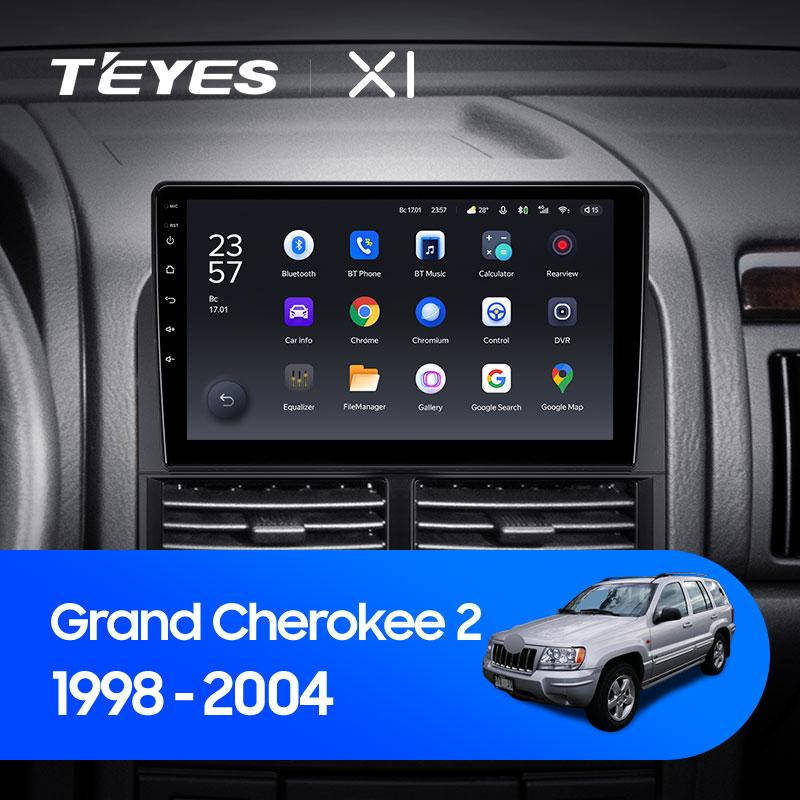 

Штатная магнитола Teyes X1 Jeep Grand Cherokee II WJ (1998-2004)