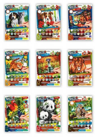 

Картина по номерам 29.7х21 см /DankoToys