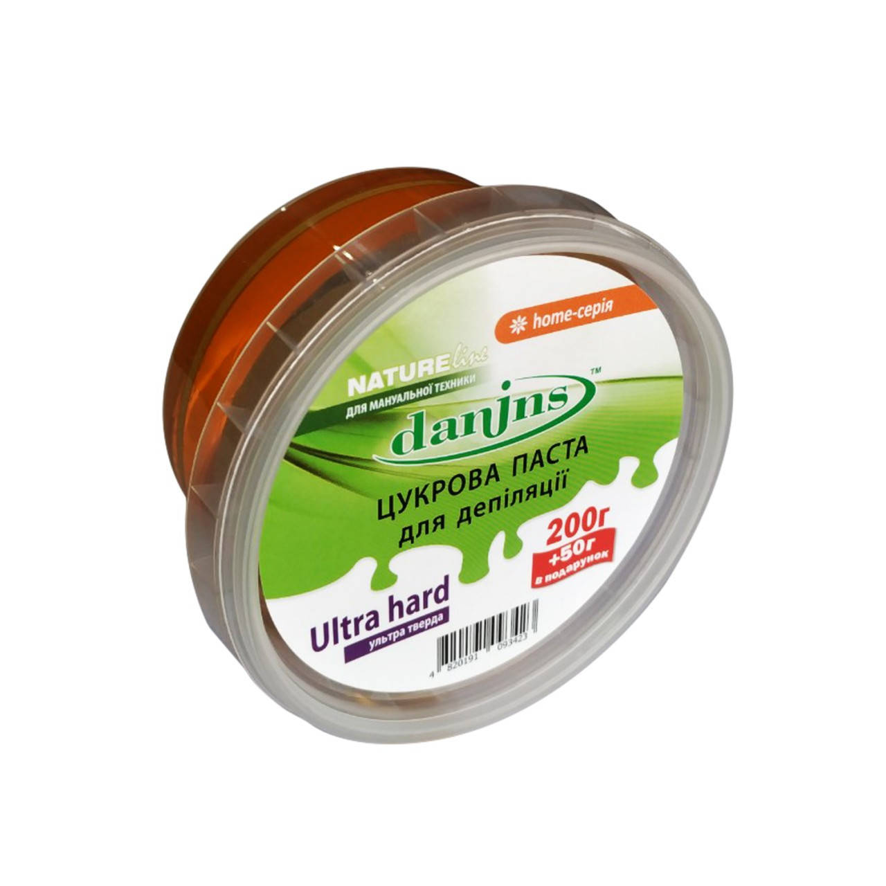 

Паста для шугарінга в домашніх умовах МАНУАЛЬНА ультра тверда Ultra Hard 200+50г Danins