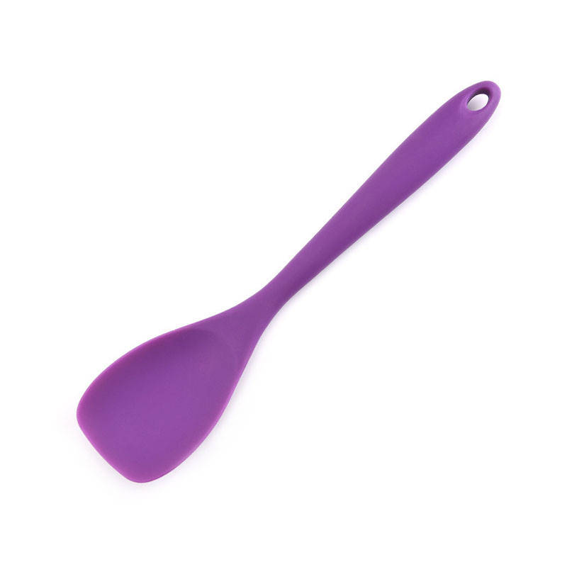 

Кулинарная лопатка Lesko 265 Purple кухонная силиконовая для сковороды