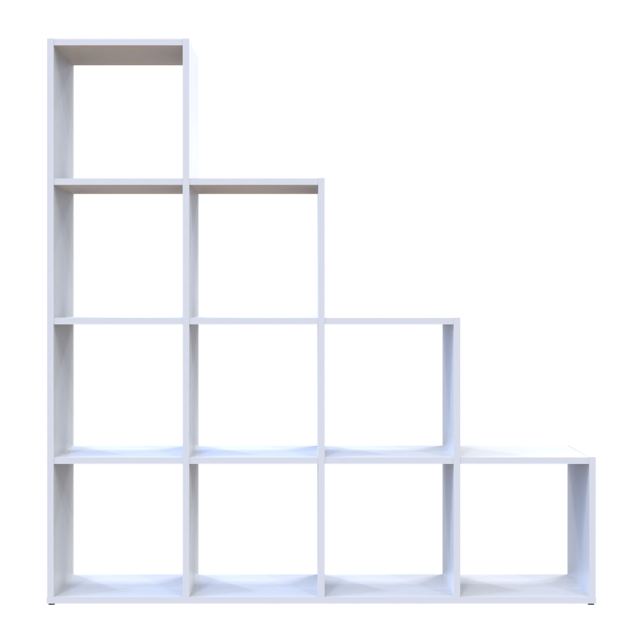 Стелаж Doros Степ 4х4 Білий відкритий 136.2х28.8х140.7 (41516166) 4