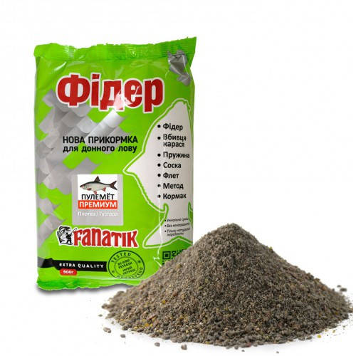 

Прикормка FANATIK Пулемет ПРЕМИУМ 900г