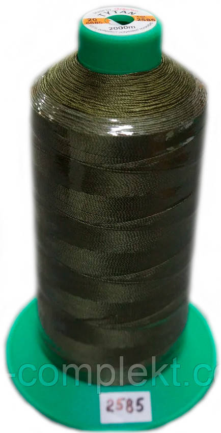 

Нить №40 (1000 м.) «Титан» колір 2585 хакі, Хаки