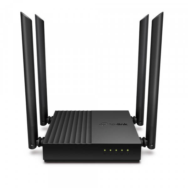 

Беспроводной маршрутизатор TP-Link Archer A64 (AC1200, 1хGE Wan, 4хGE LAN, MU-MIMO, Smart Connect, 4 внешние
