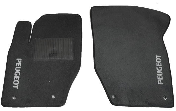 

Текстильные коврики в салон Peugeot 307 2001-2008, 2 шт. (CIAK, серый)