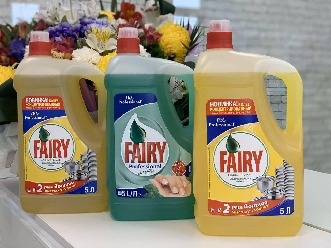 

FAIRY Professional для мытья посуды Лимон 5л