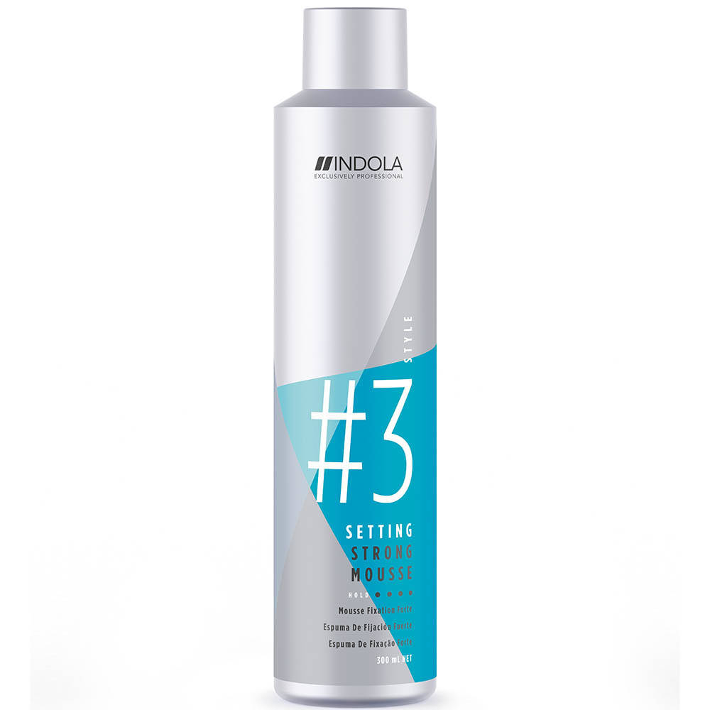 

Мус для волосся сильної фіксації Indola Strong Mousse Setting 300 мл
