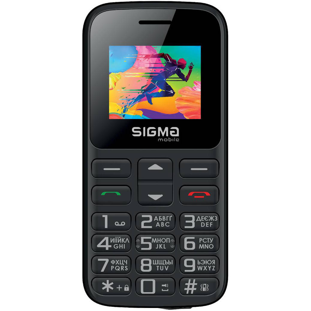 

Мобильный телефон Sigma mobile Comfort 50 HIT2020 (Black) UA-UCRF [45569], Черный