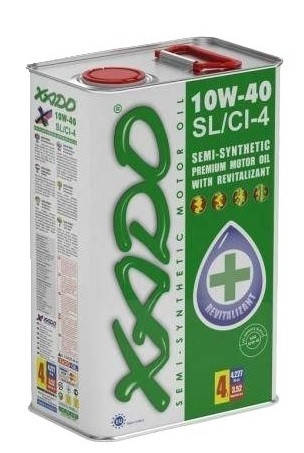 

Масло моторное XADO Atomic Oil 10W40 SL CI-4 бензин дизель 4л 13541п