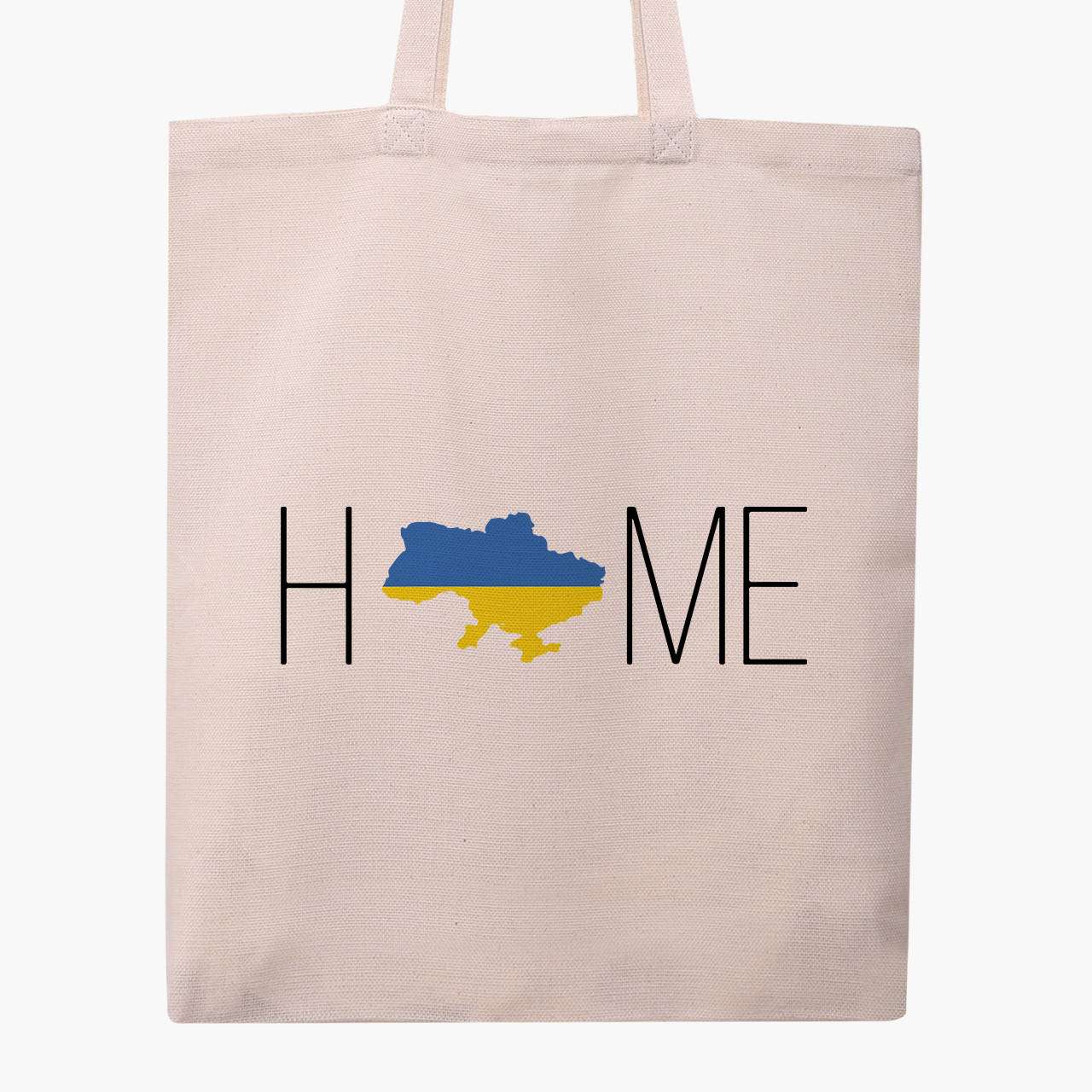 

Эко сумка Дом (9227-3765) бежева классическая, Белый