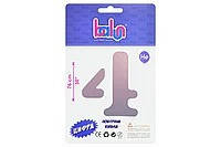 

Фольгированный шар Balun цифра 4 градиент 30", 76 см