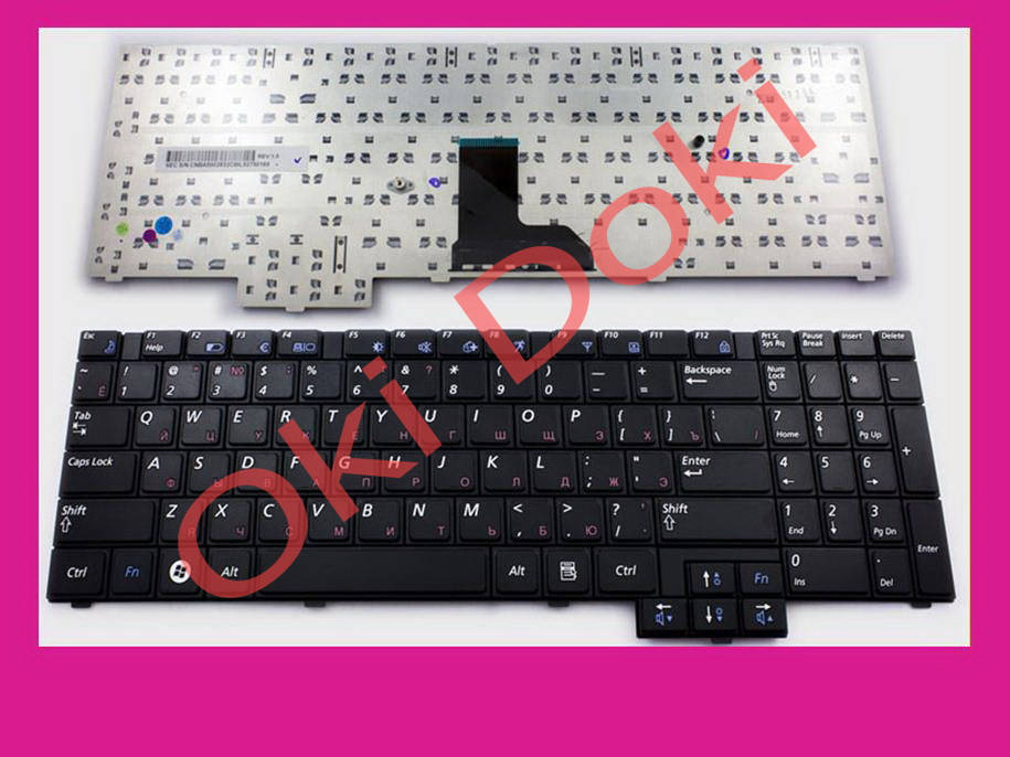 

Клавиатура для ноутбука Samsung NP-R528-DS03UA, Черный