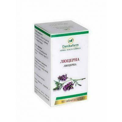 

Люцерна таблетки 90 шт по 0.4 г