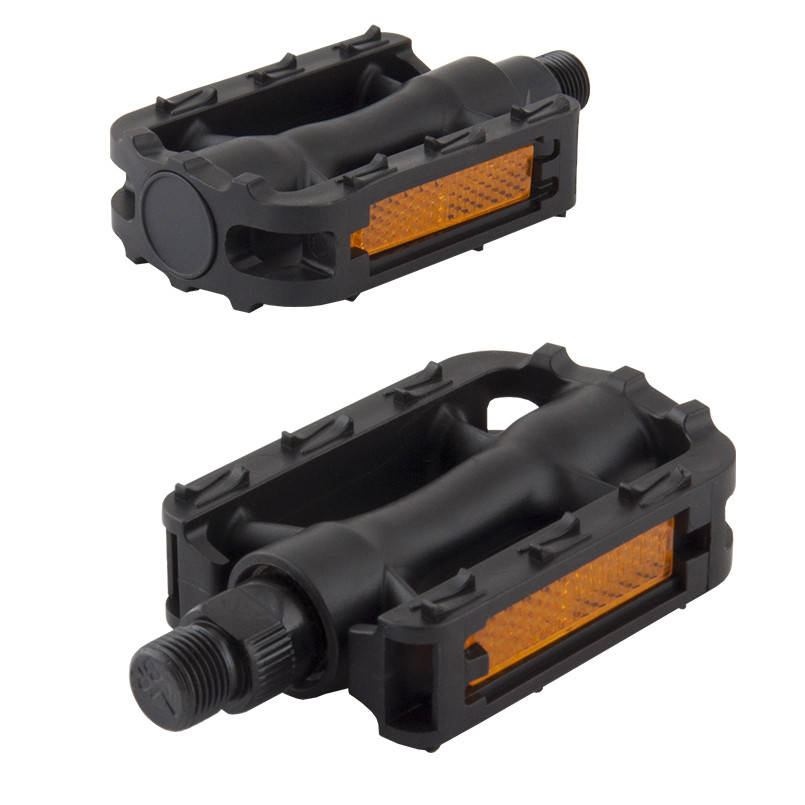 

Педали велосипедные черные (Greys) с рефлектором велопедали для велосипеда полипропилен 285гр. (99,1x61x27мм)