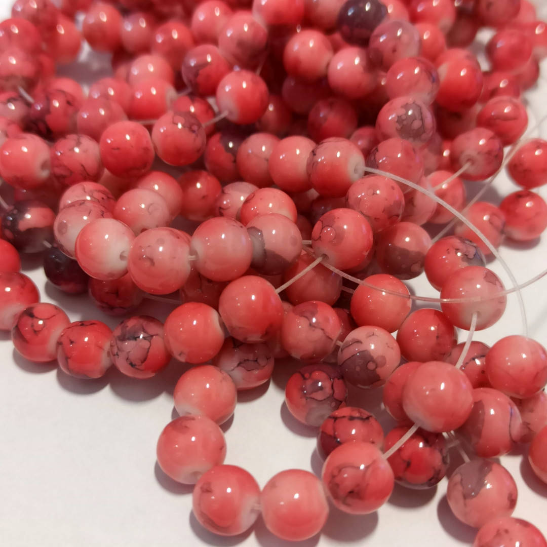 

Бусины 8мм стекло