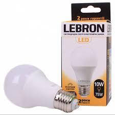 

Лампа LED LEBRON L-A60, 10W, E-27, 4100K, 900Lm