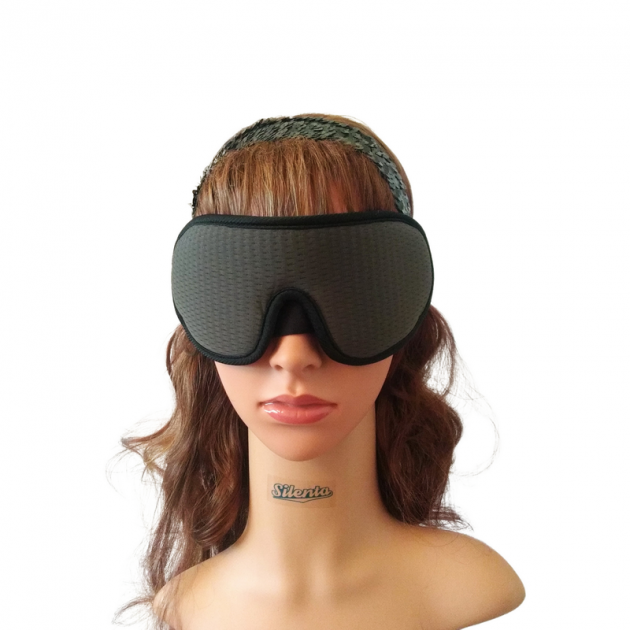 

Маска для сна дышащая Silenta 3D Breath Grey