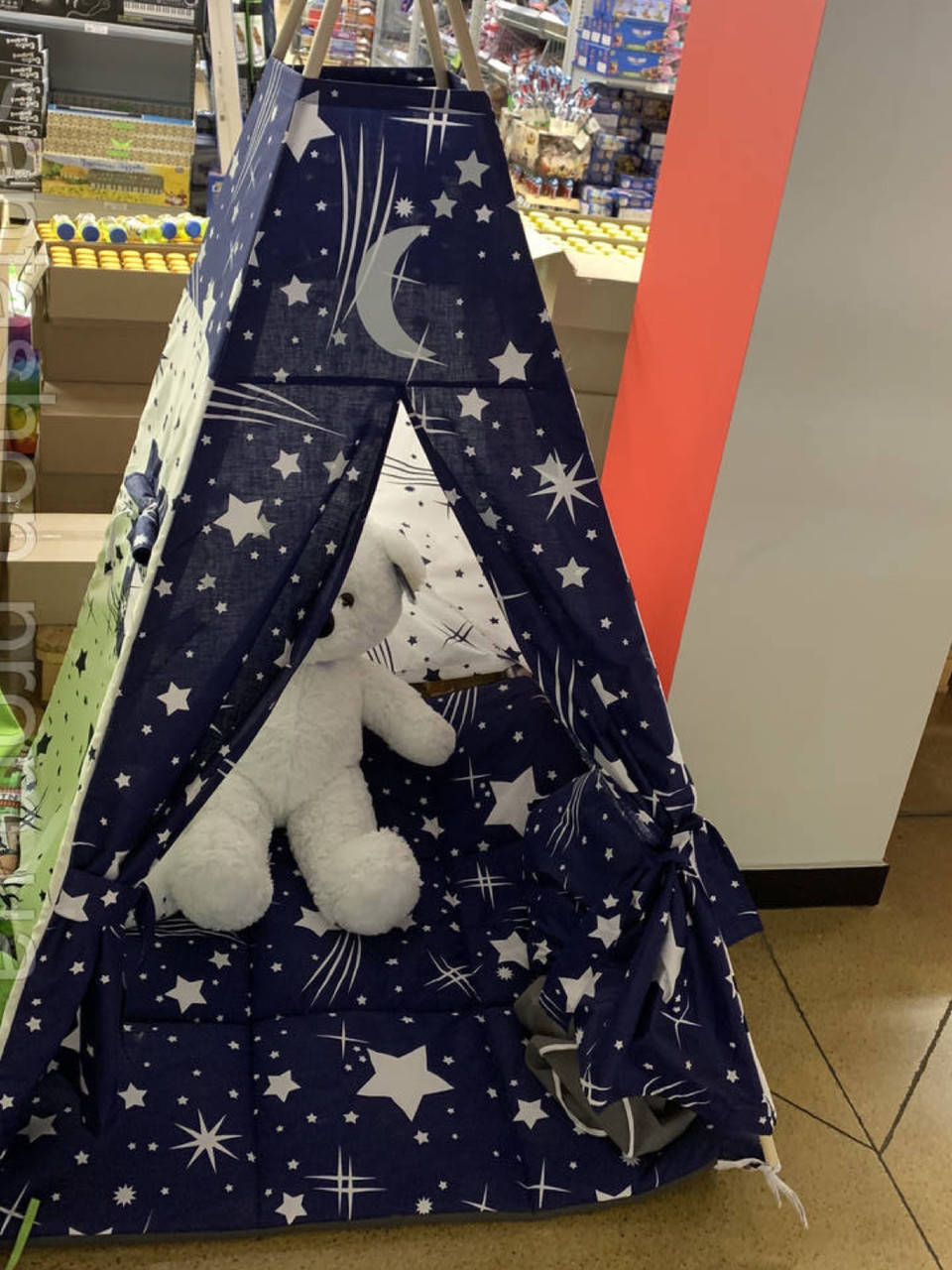 

Вігвам дитячий каркасний Біла ніч