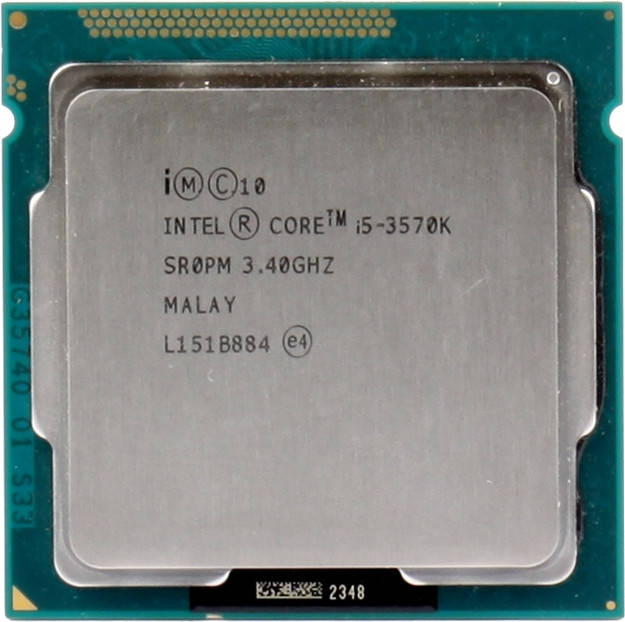 

Intel Core i5-3570K 3.4GHz/6Mb/s1155