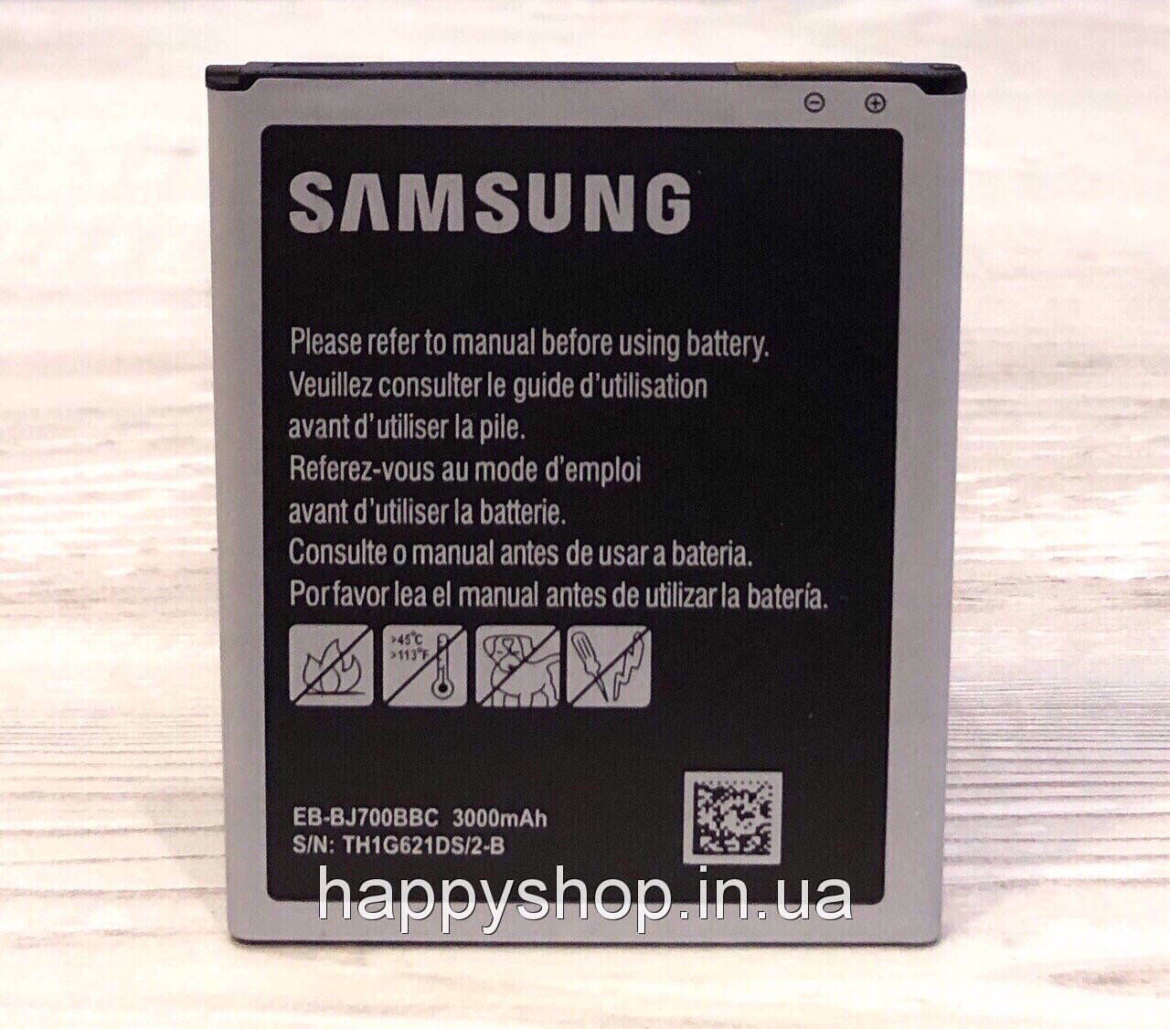 

Аккумуляторная батарея для Samsung Galaxy J7 2015 (SM-J700) EB-BJ700BBC класс Оригинал