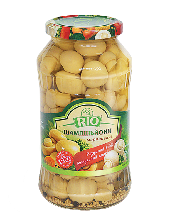 

Шампиньоны маринованные Рио 690г