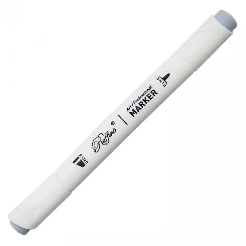 

Скетч маркер двусторонний Marco Raffine Cool grey CG03, 918344, Серый
