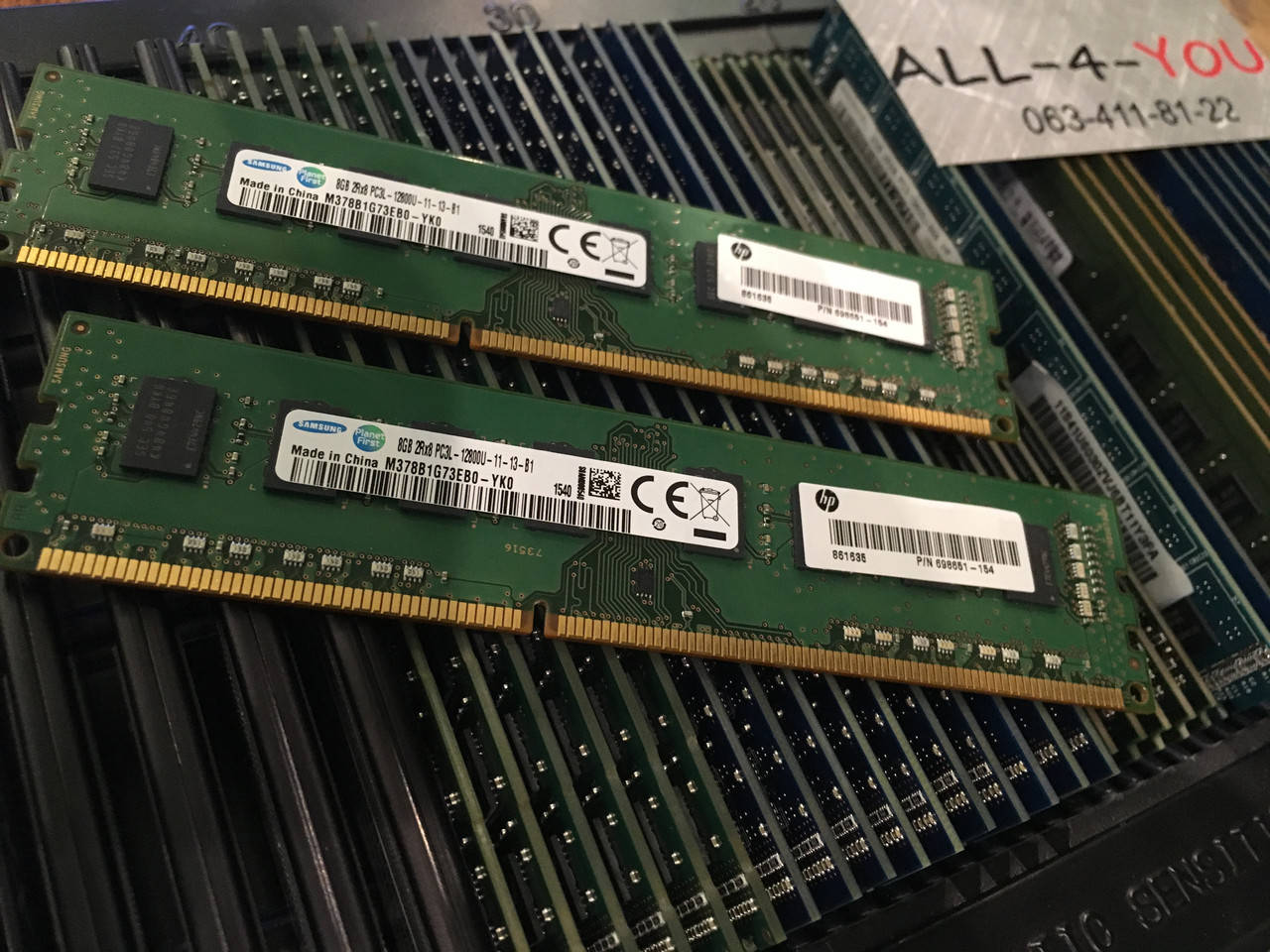 

Оперативна пам`ять SAMSUNG DDR3 8GB 1.35V PC3L 12800U 1600mHz Intel/AMD