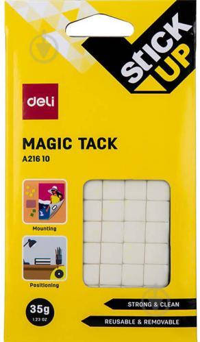 

Клей багаторазовий Deli EA21610 60шт. 35гр Tack it
