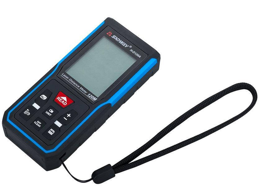 

Лазерная рулетка SNDWAY H-D710A на 70 метров с встроенным аккумулятором