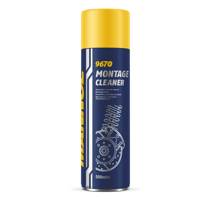 

Очиститель металлических деталей Mannol Montage Cleaner 0,5л 9670