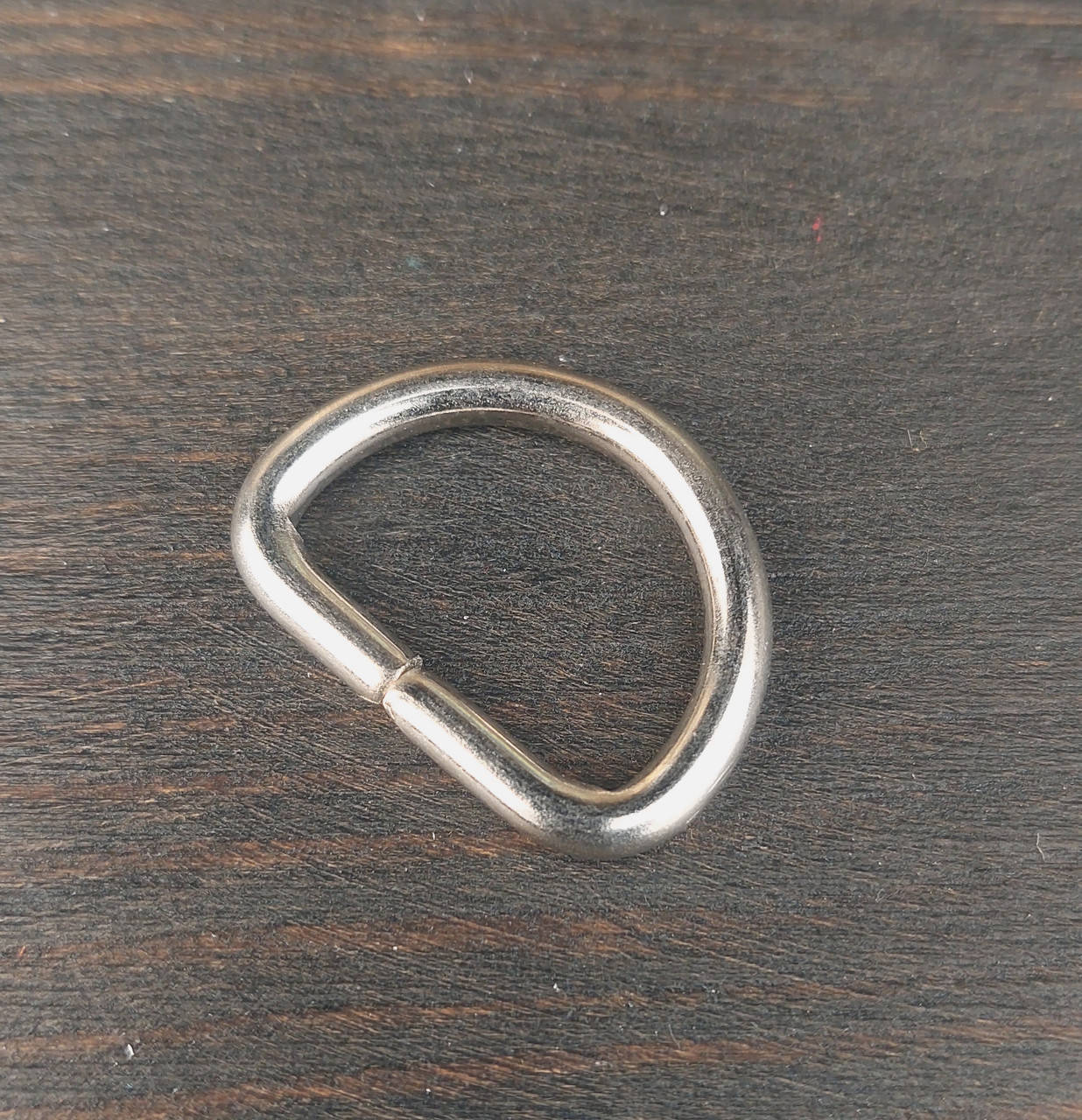 

Полукольцо сварное цвет никель 25 мм