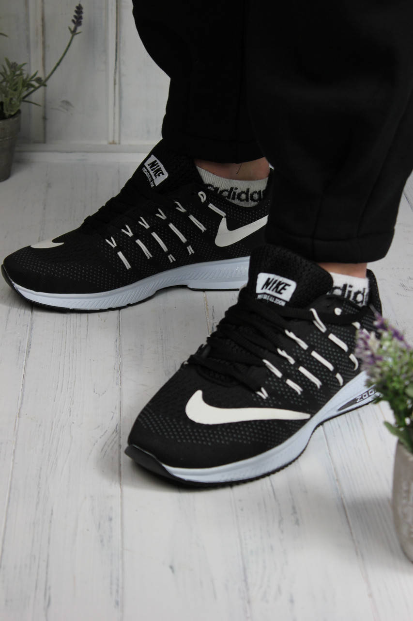 

Мужские тканевые кроссовки (сетка) Nike Pegasus all zoom черного цвета, Черный